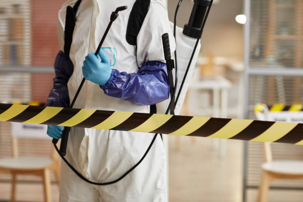 Professional Biohazard Cleanup technician working in Eddyville, IA